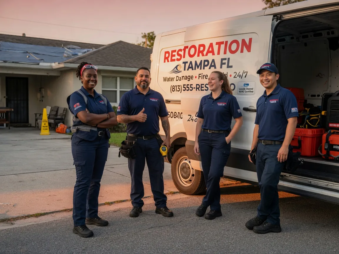 Water Damage Restoration company in Pittsburg, OK